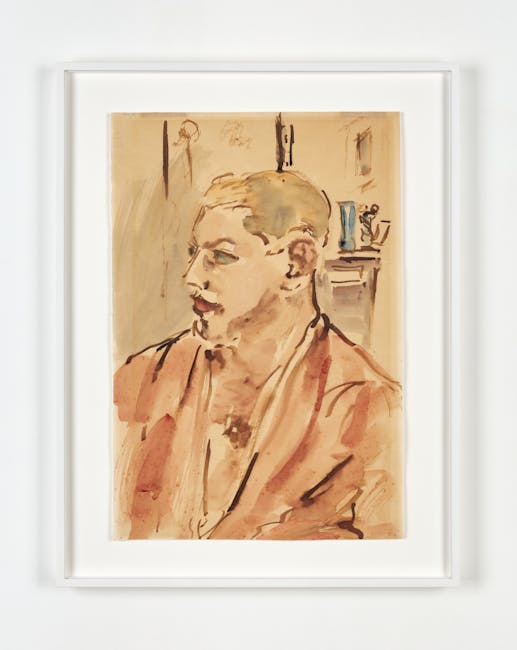 Filippo de Pisis - Ritratto maschile Filippo de Pisis - Ritratto maschile