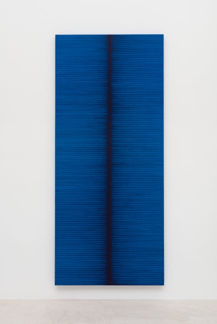 Irma Blank - Gesetztafel IV