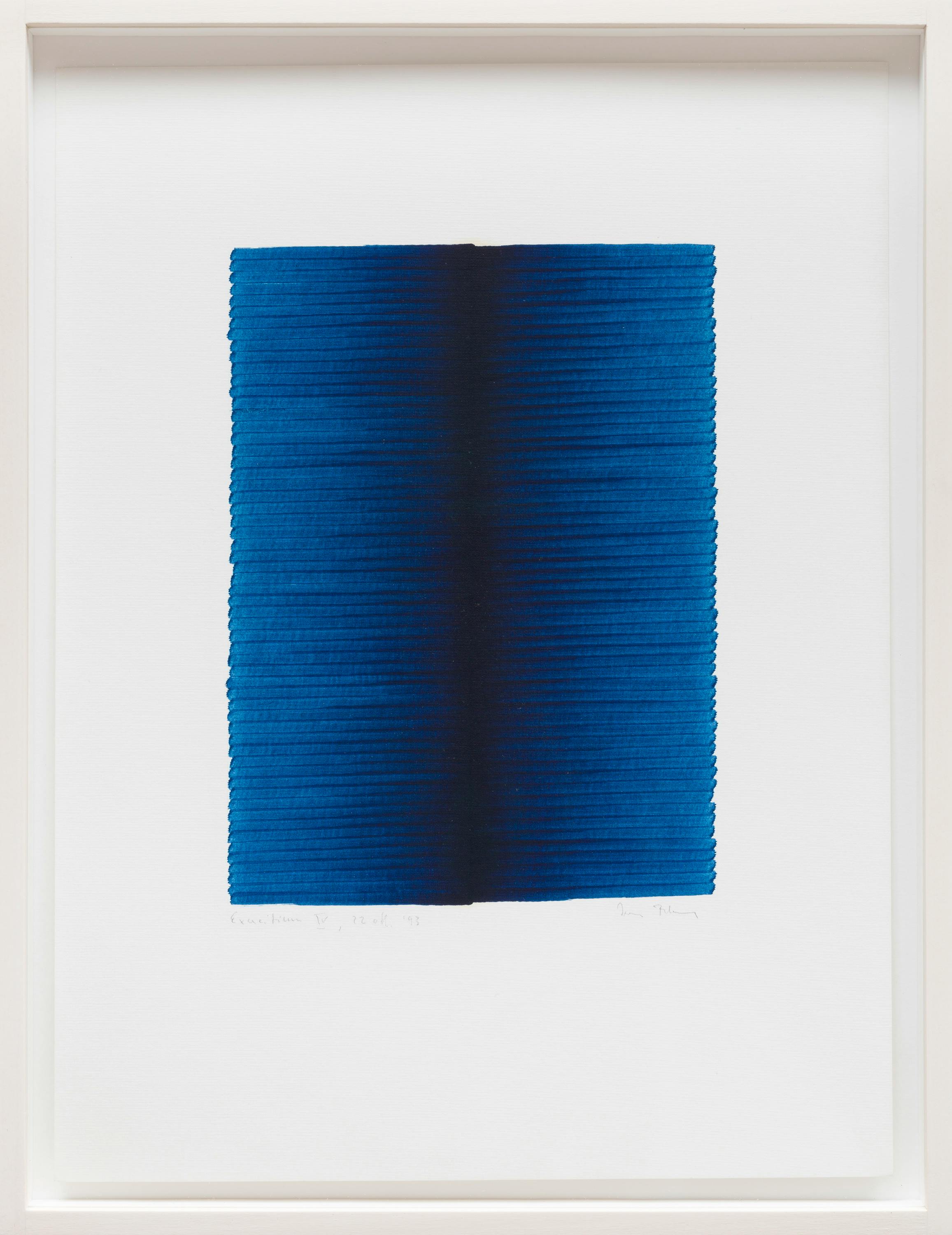 Irma Blank - Radical Writings, Exercitium, IV, 22 ott.’93 Irma Blank - Radical Writings, Exercitium, IV, 22 ott.’93