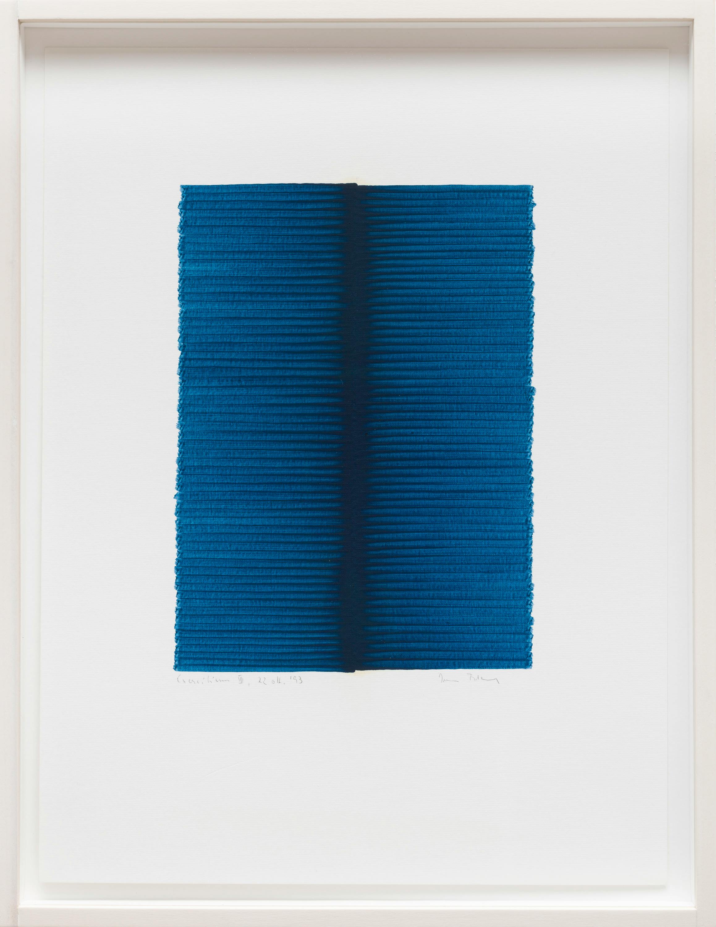Irma Blank - Radical Writings, Exercitium, III, 22 ott.’93 Irma Blank - Radical Writings, Exercitium, III, 22 ott.’93