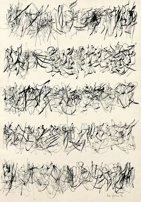 Leon Ferrari - Escritura, 1976