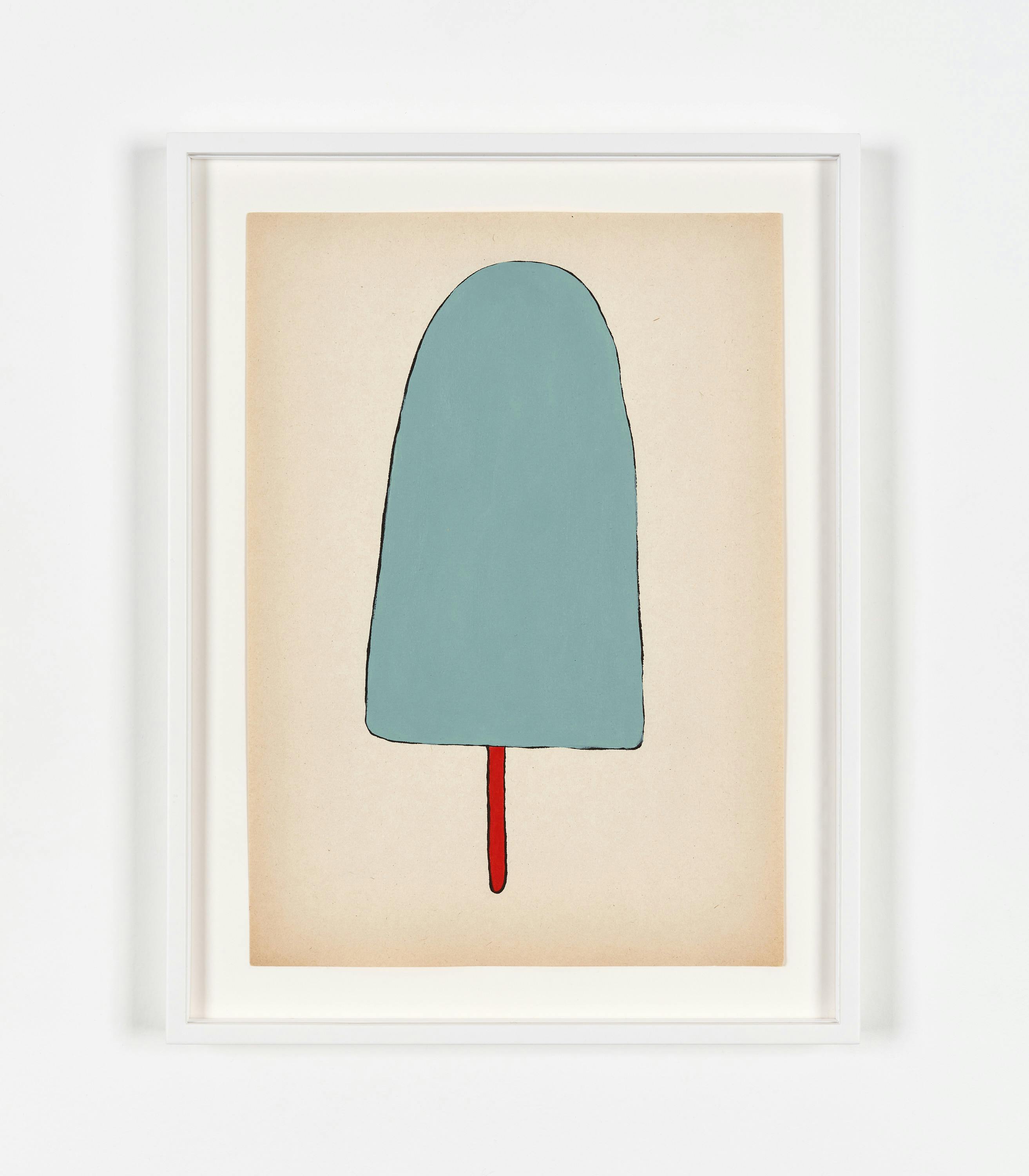 Adelaide Cioni - Go easy on me, one blue with red stick