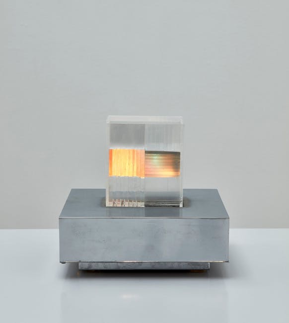 Gianni Colombo - Struttura cromo perspex
