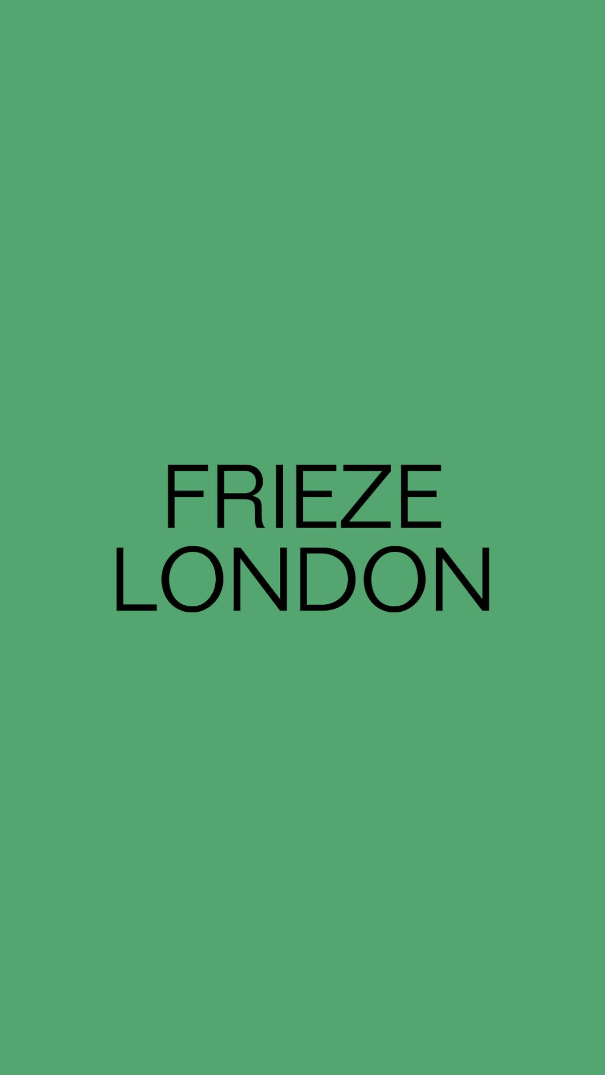Frieze London 2026