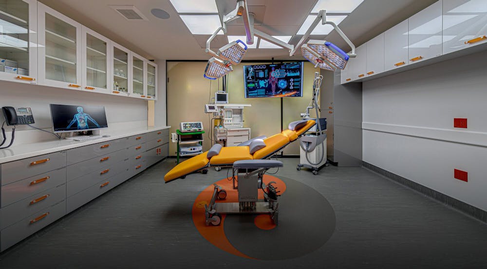facial plastic surgery center operating room