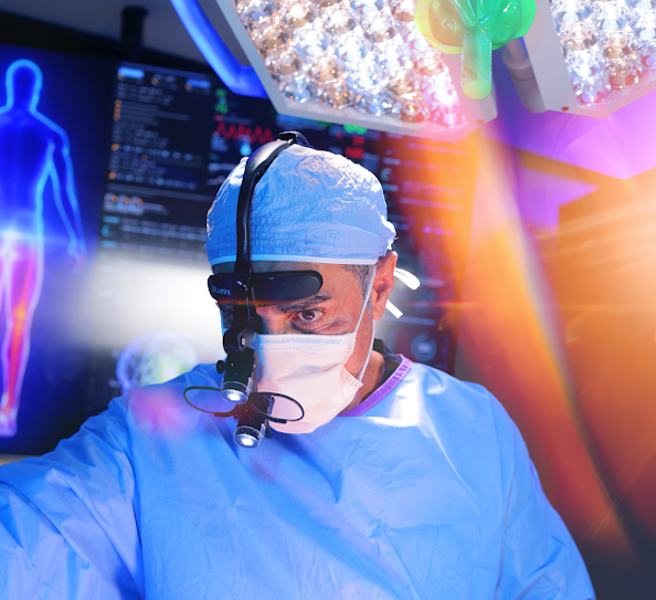 Plastic Surgeon in the OR