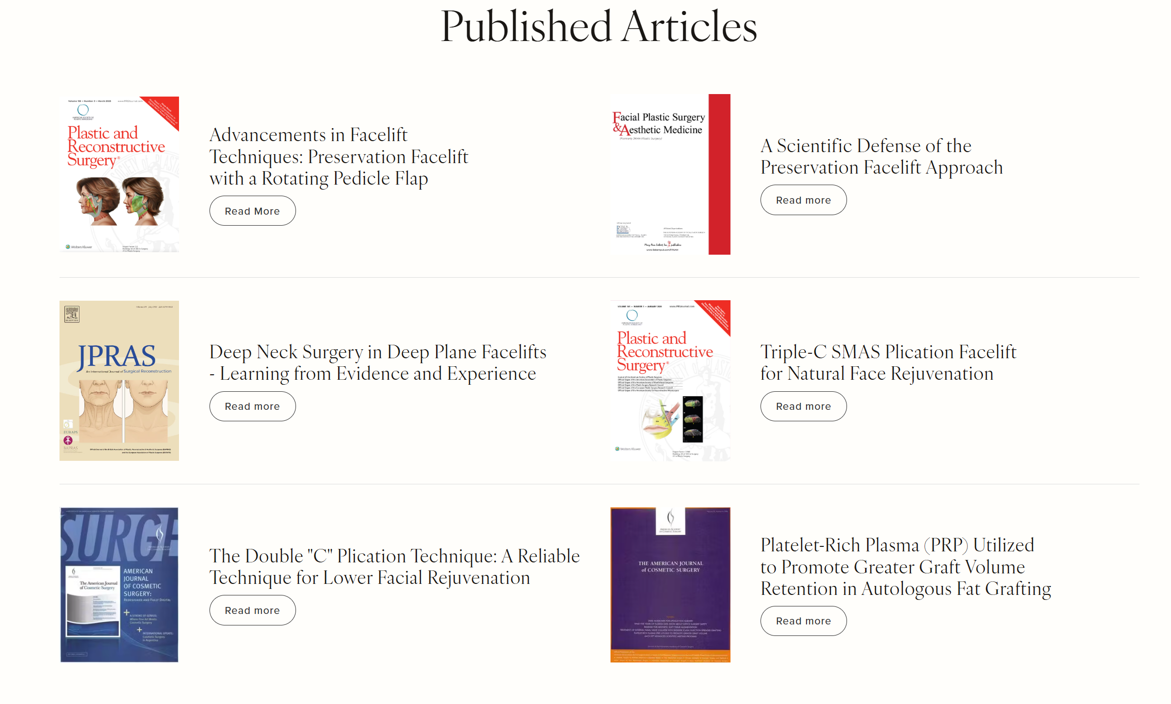 Pictures of different published books