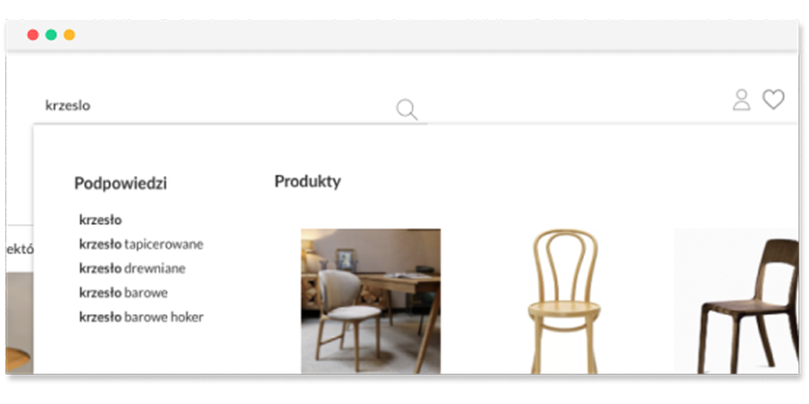 Wyszukiwarka sklepu internetowego z automatyczną korektą literówek i trafnymi wynikami produktów dzięki Searching Pro w IdoSell