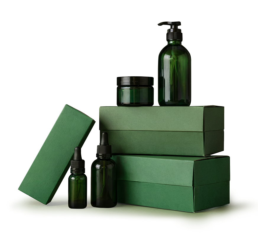 Grafika kosmetyków i opakowań