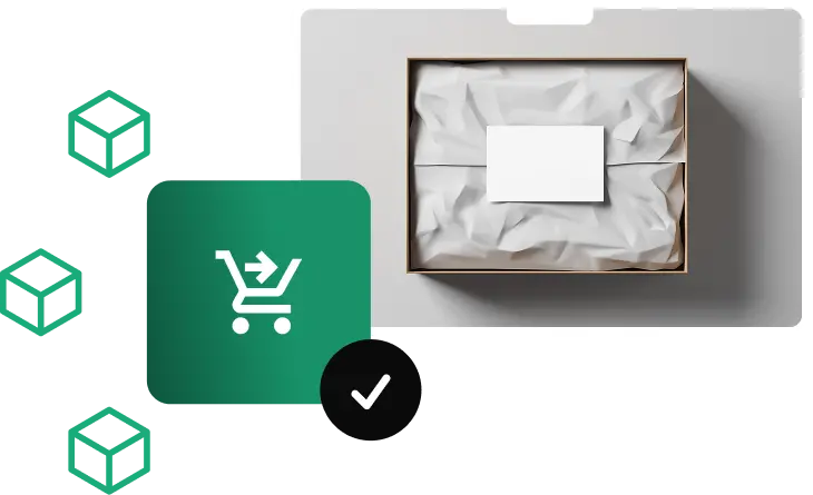 Grafika obrazująca wysyłkę towarów