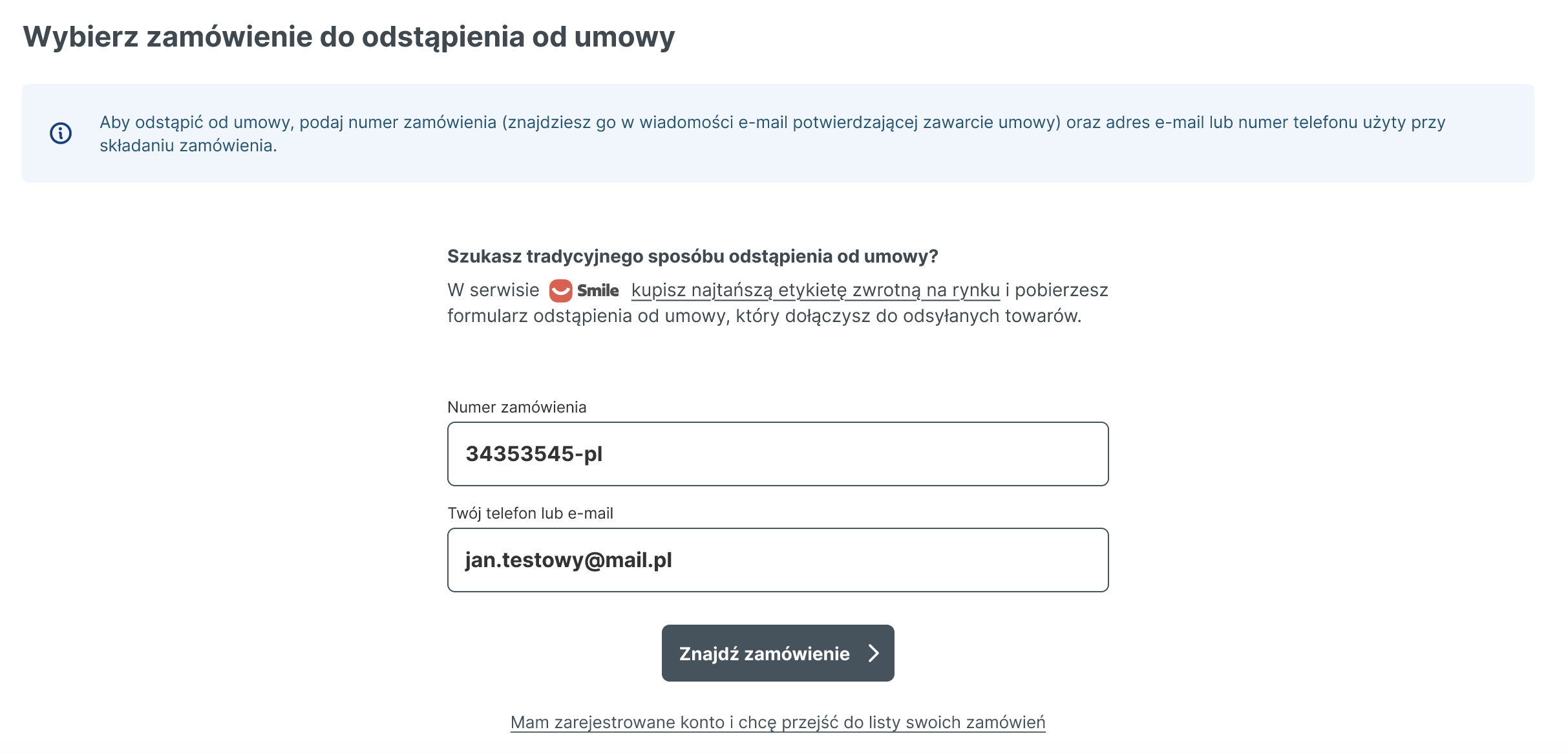odstąpienie od umowy odstąpienie od umowy IdoSell