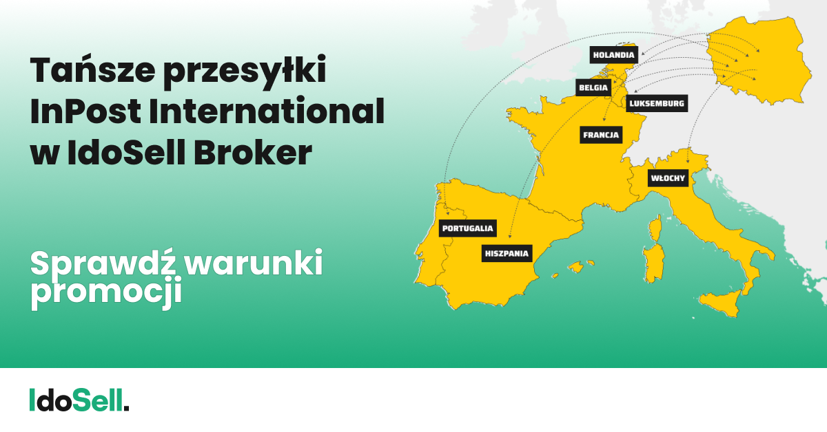 Tańsze przesyłki InPost International w IdoSell Broker