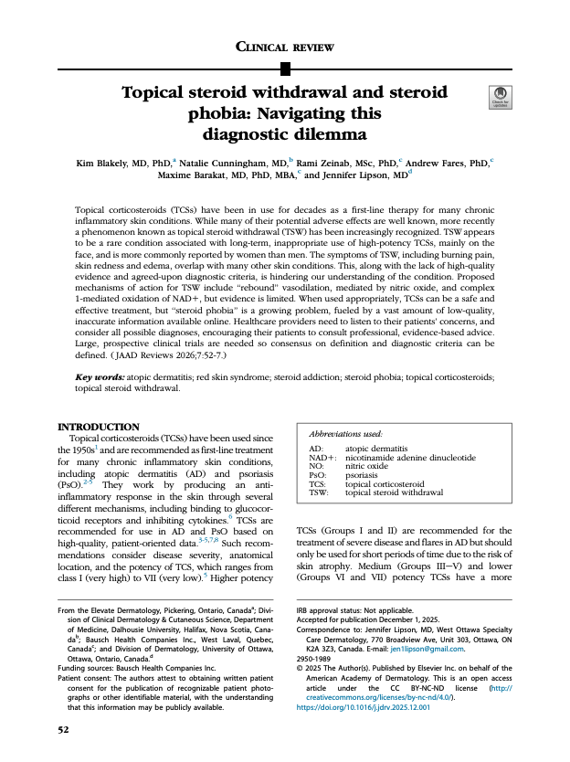 JAAD Reviews Publication