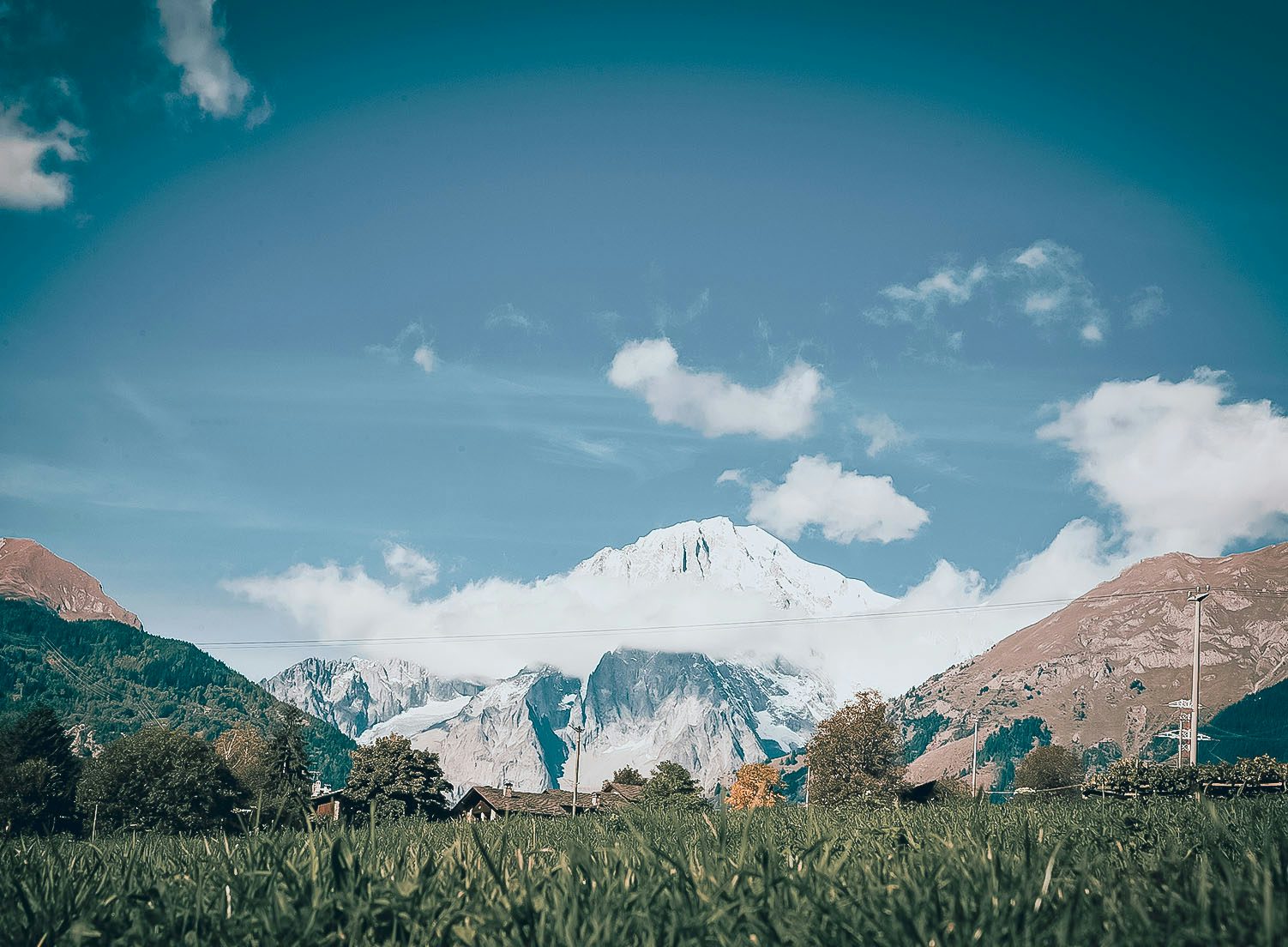 The Monte Bianco massif towers over 4 800 m and imposes a severe microclimate: cold nights, clear air, extreme temperature ranges. The cathabatic currents dry the skin of the apples, concentrate sugars and aromas, sculpt fine tannins and saline minerality. Each fruit is the result of a constant struggle between frost and sun.
