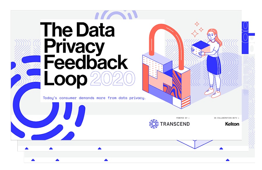 An image of the cover and subsequent pages of Transcend's Data Privacy Feedback Loop.