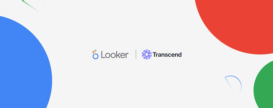 A composite image of the Looker and Transcend logos.