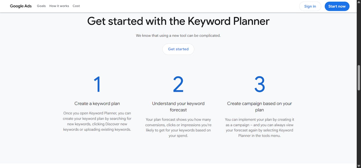 Google SEO tools list