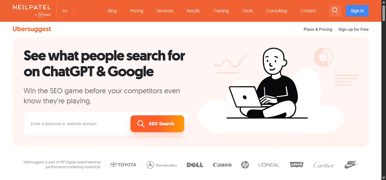 SEO tools for startups