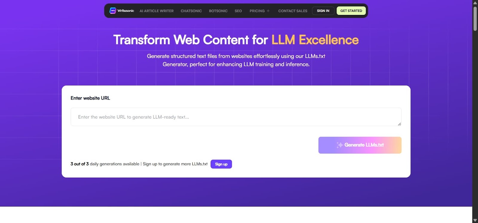 llm crawl management