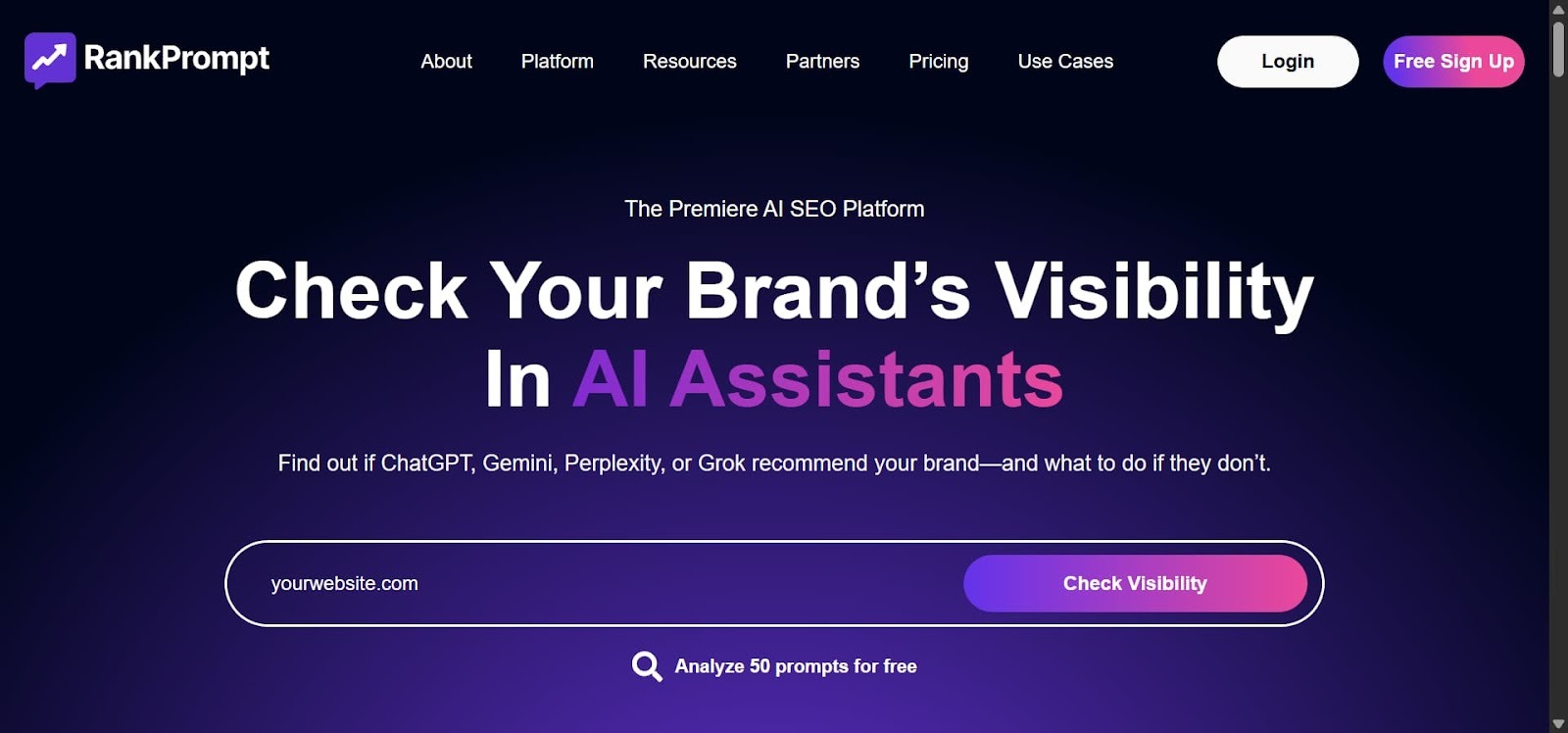 Claude search visibility tracking