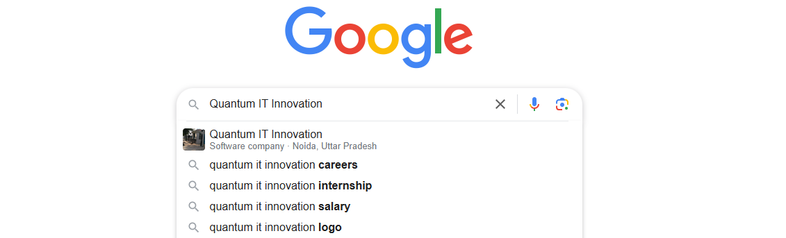 [Screenshot: Browser URL bar showing clean keyword-focused URL]