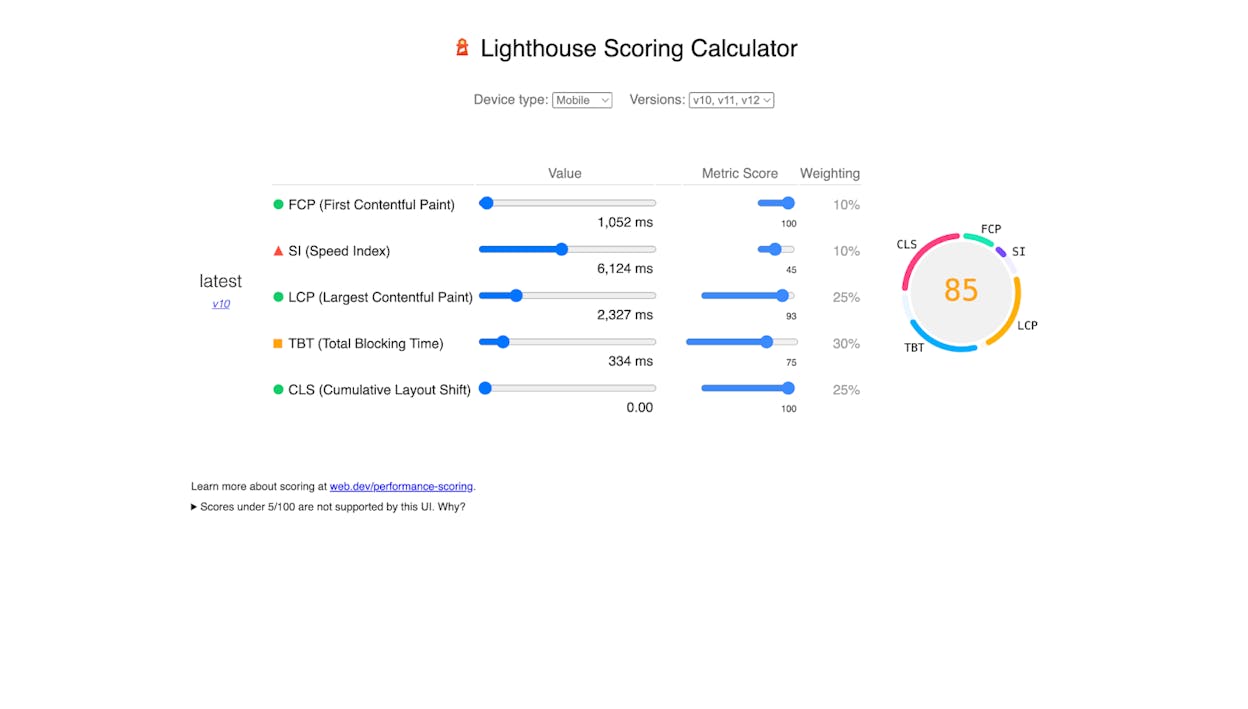 Screenshot: PageSpeed Insights showing the LCP element in the Diagnostics section with the LCP tab highlighted