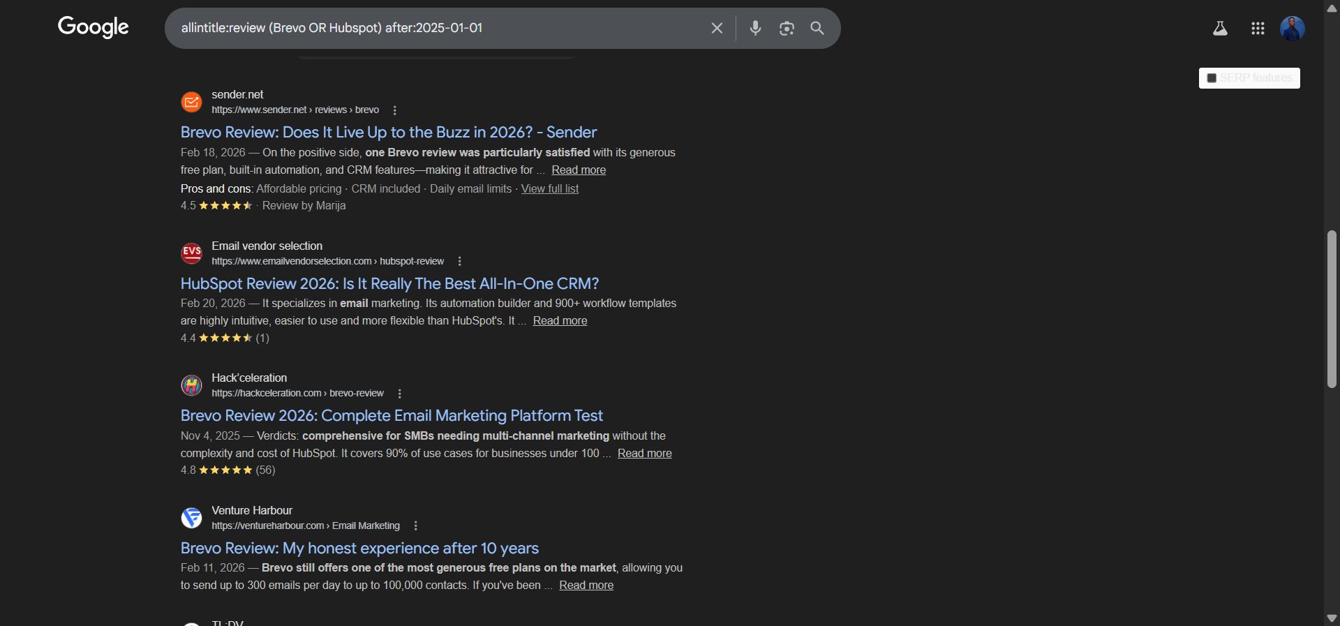 allintitle:review (competitor1 OR competitor2) after:2025-01-01
