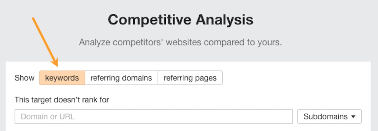 [Screenshot: Keyword filter excluding competitor brand names using partial match]
