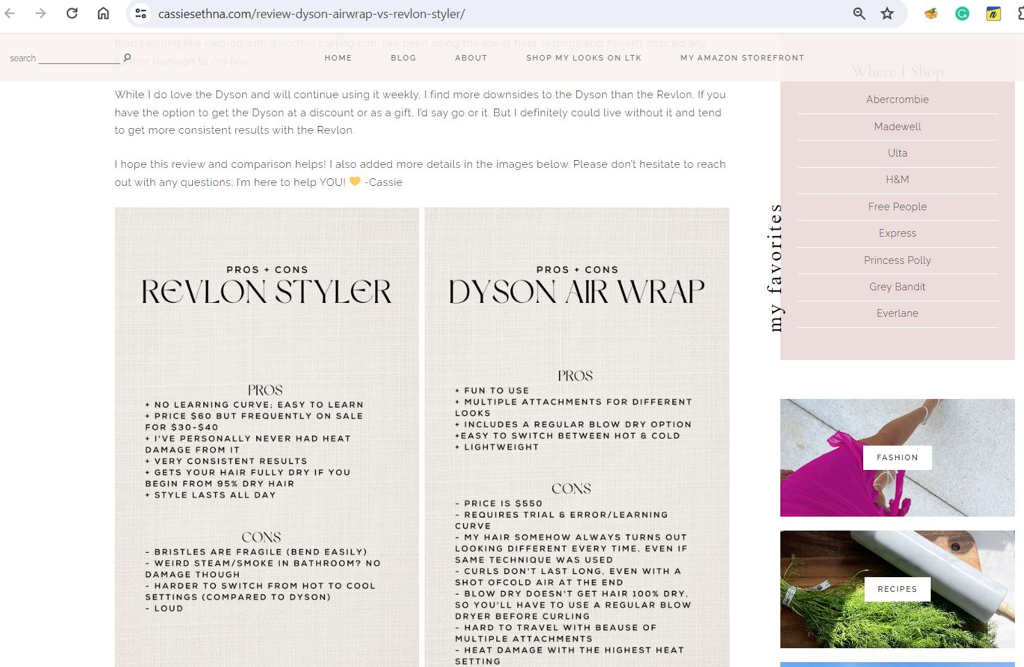 [Screenshot: A tutorial-style blog post showing step-by-step product usage with screenshots]