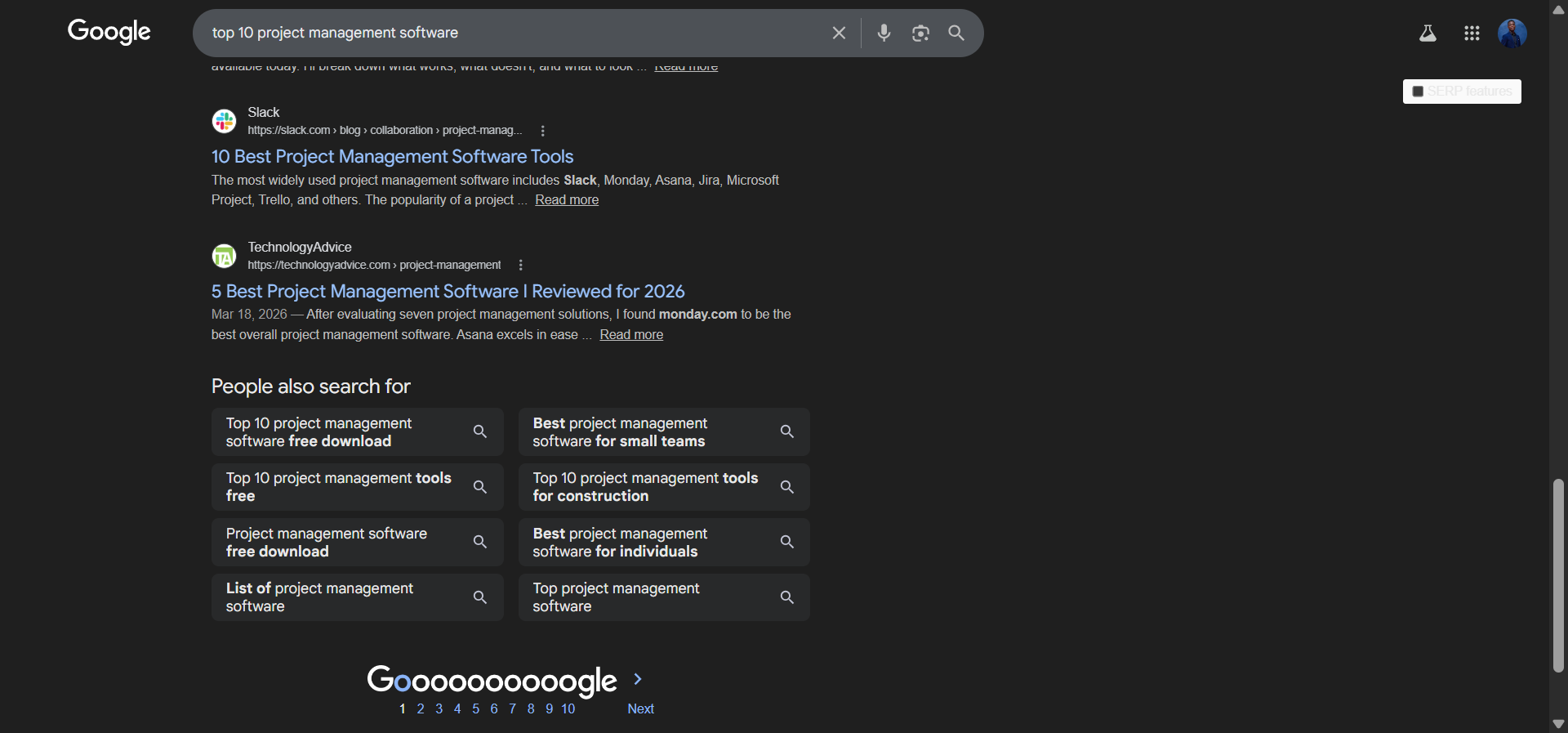 [Screenshot: Google&rsquo;s People Also Ask box showing expandable questions related to a search query]