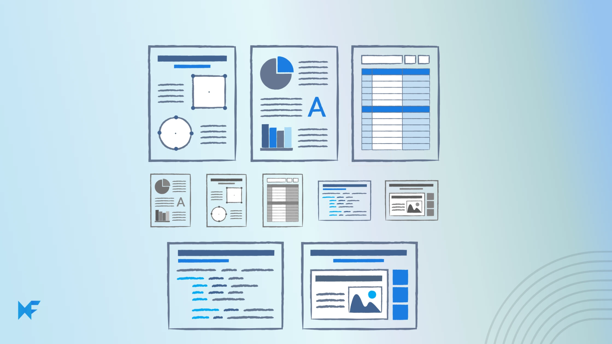 [Screenshot: Wireframe/mockup showing the ideal anatomy of a category page&mdash;H1 with short intro text, breadcrumbs, subcategory links, product grid, content block/FAQs below products, and structured data indicators]