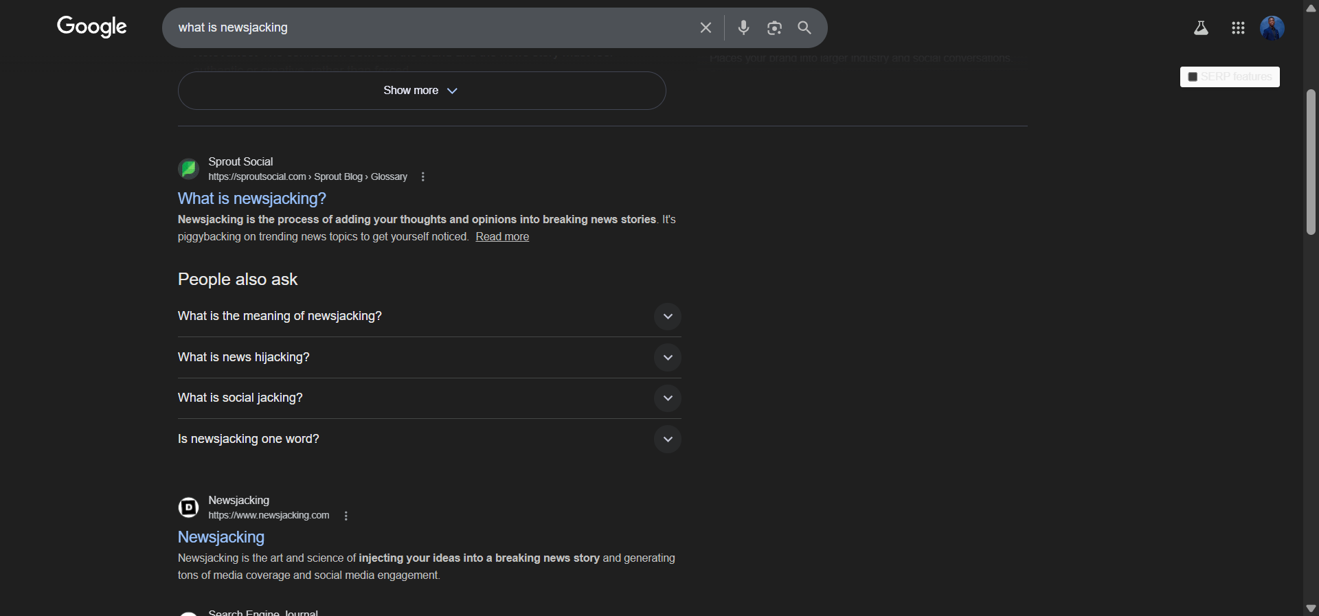 [Screenshot description: Google People Also Ask box showing follow-up questions for a &ldquo;what is&rdquo; query]