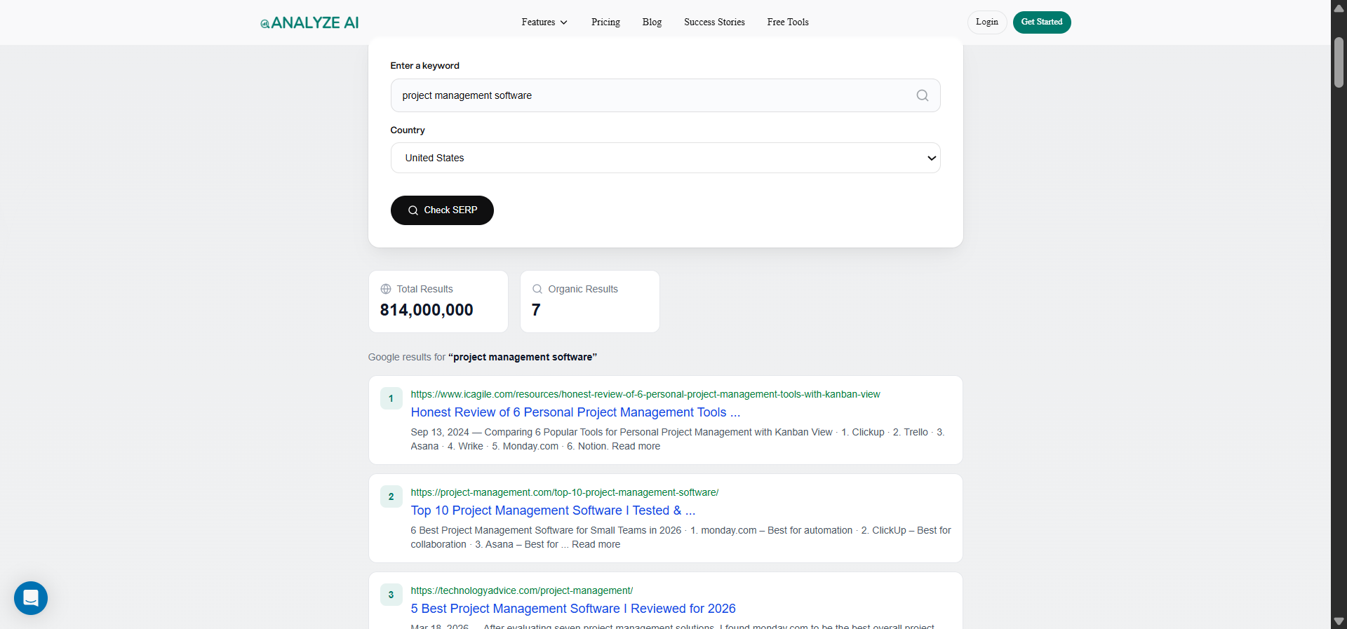 [Screenshot description: SERP Checker showing top results for a YouTube keyword with title structures visible]