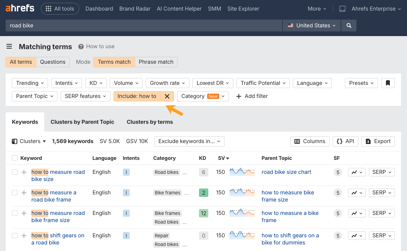 [Screenshot: Google search results for &ldquo;best seo tools&rdquo; showing comparison and list-style articles]