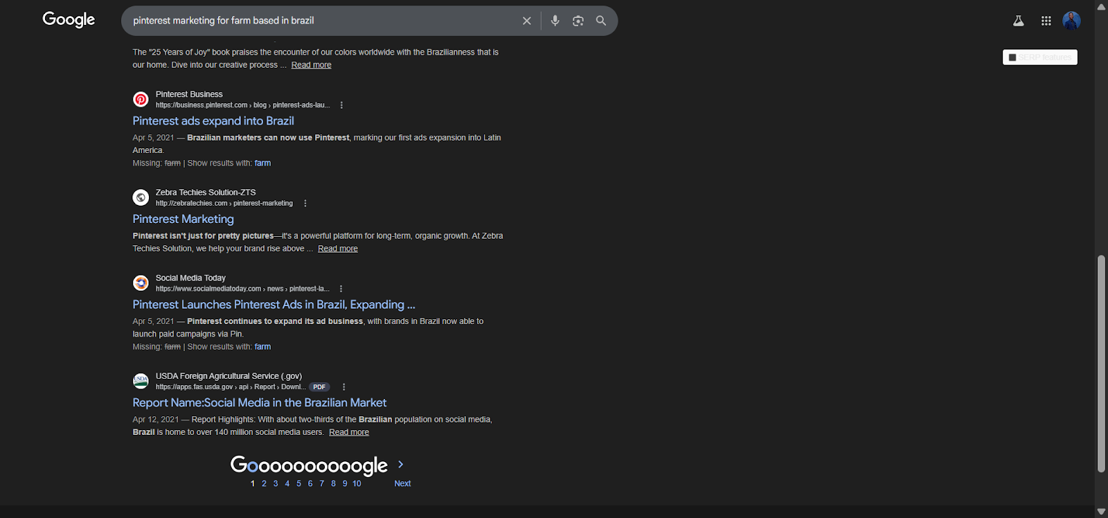 [Screenshot: SERP overview for a low-difficulty keyword showing a low-authority site ranking in the top 5.]