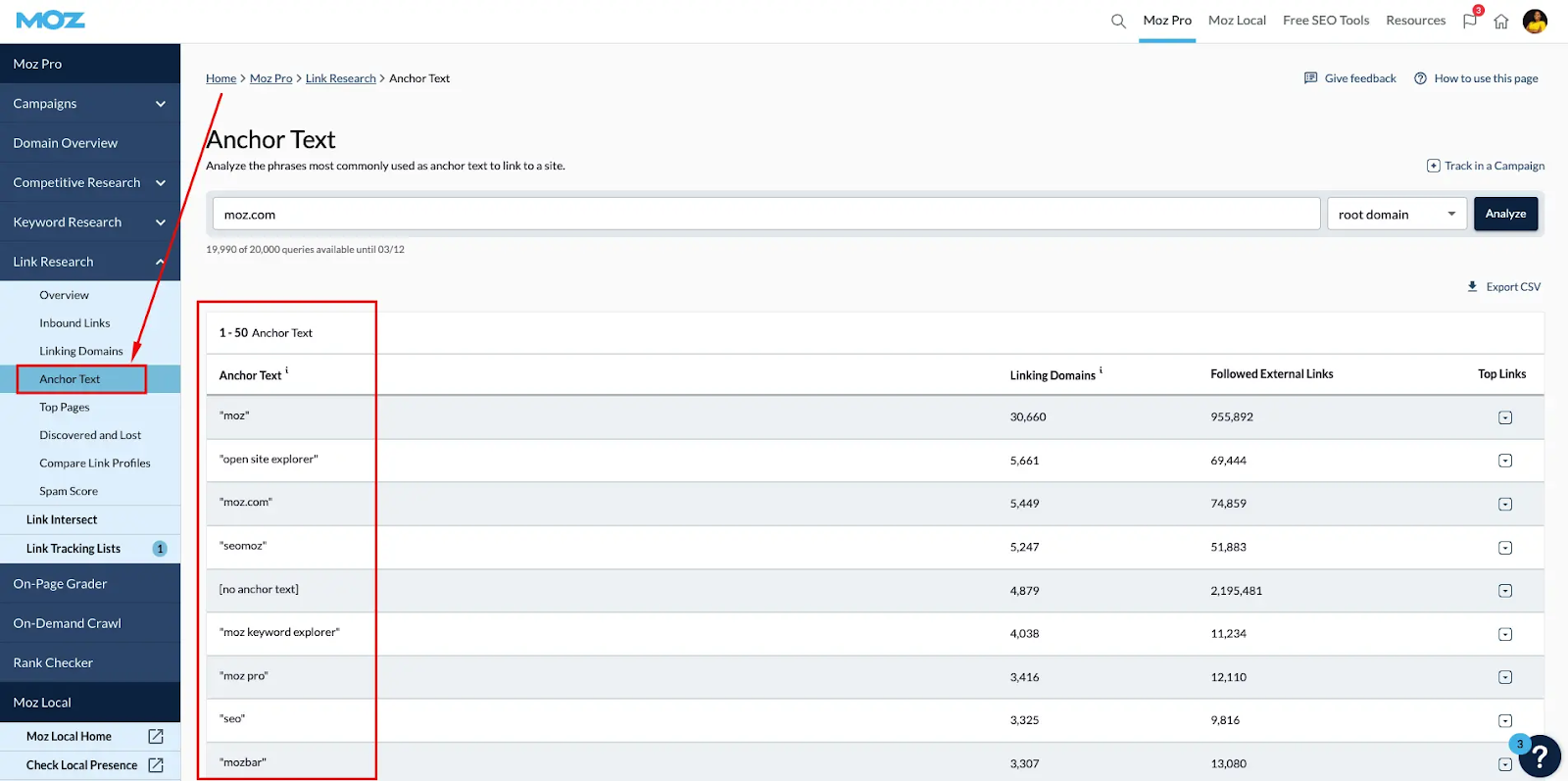 [Screenshot: Example blog post with highlighted unnatural outgoing links that have commercial keyword anchors pointing to irrelevant sites]