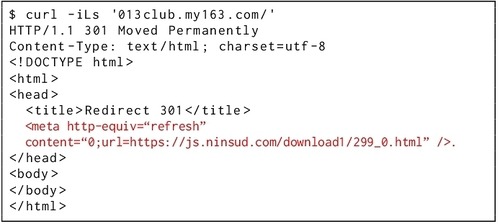 [Screenshot: Terminal showing curl -I output with 301 redirect from non-slash to slash URL]
