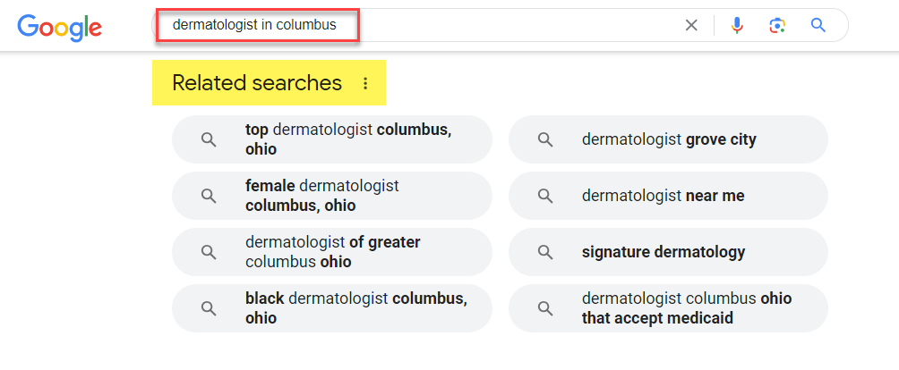 [Screenshot: Google&rsquo;s &ldquo;People Also Ask&rdquo; section for a local service query]