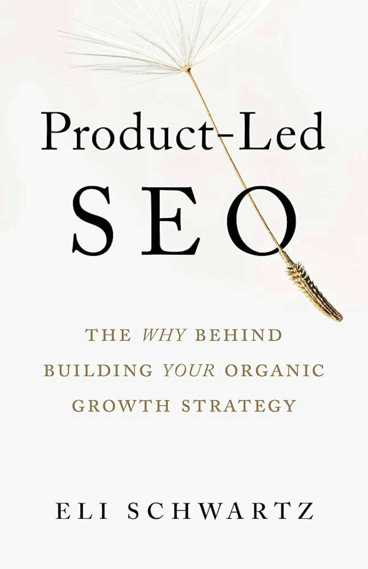 [Screenshot description: Cover of Product-Led SEO]