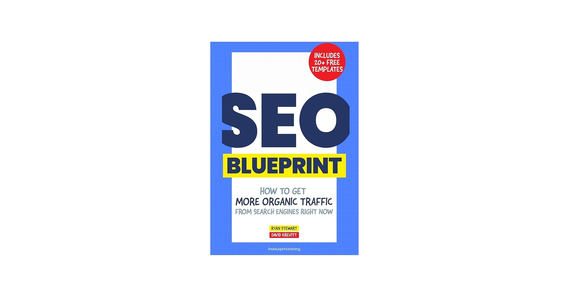 [Screenshot description: Cover of The SEO Blueprint]