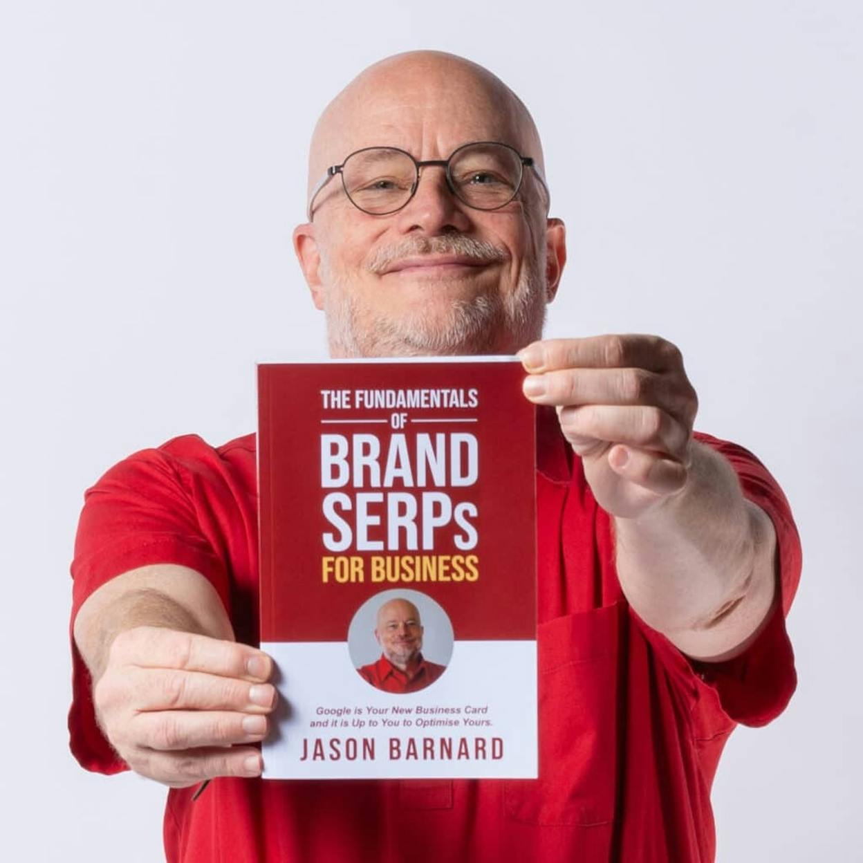 [Screenshot description: Cover of The Fundamentals of Brand SERPs for Business]