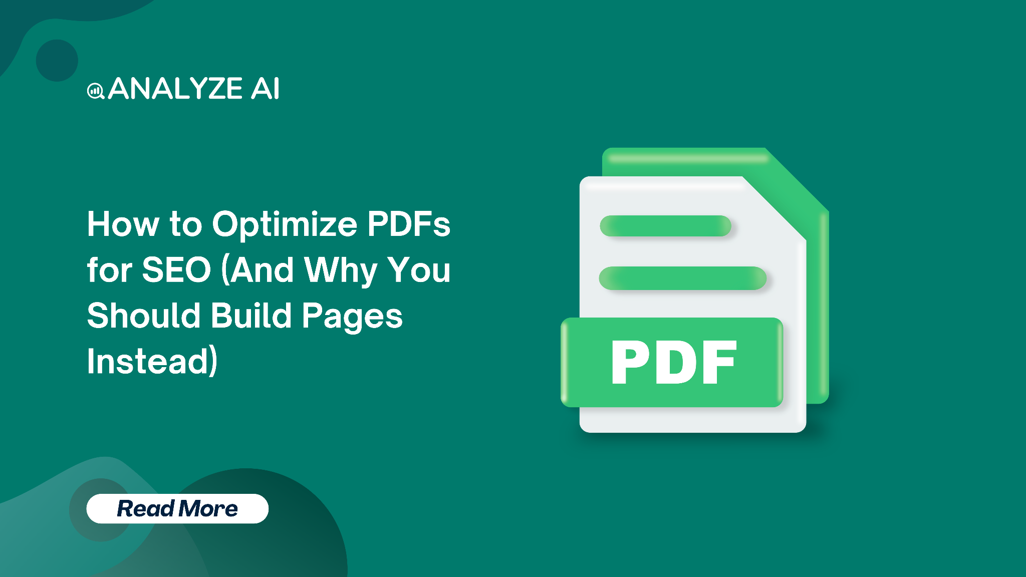 How to Optimize PDFs for SEO (+ Why Build Pages)