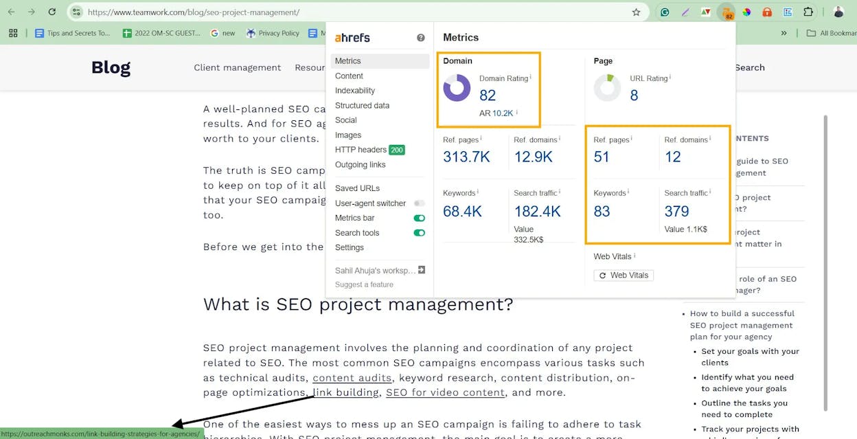 [Screenshot: An example of how links should legitimately be used in forums &mdash; a helpful answer that references a relevant resource]