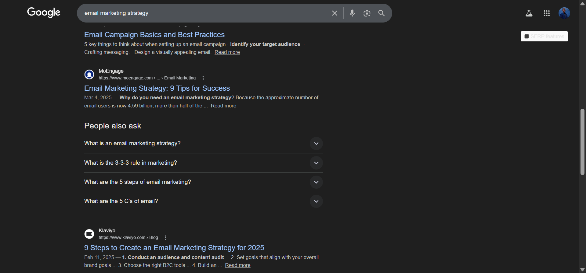 [Screenshot: Google&rsquo;s &ldquo;People Also Ask&rdquo; section for a topic, showing expandable questions that represent real user queries]