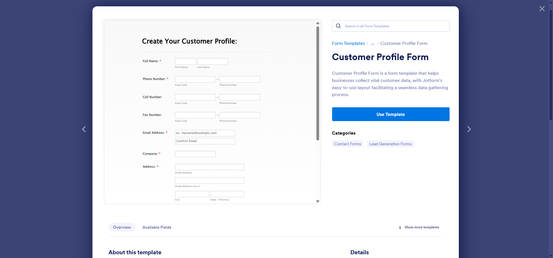 [Screenshot: Example of a lead qualification form on an SEO provider&rsquo;s website with fields for goal, target customer count, budget range, and website URL]