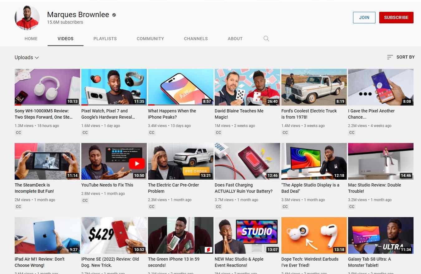 [Screenshot of a YouTube video with affiliate links in the description, showing a product review with purchase links below]