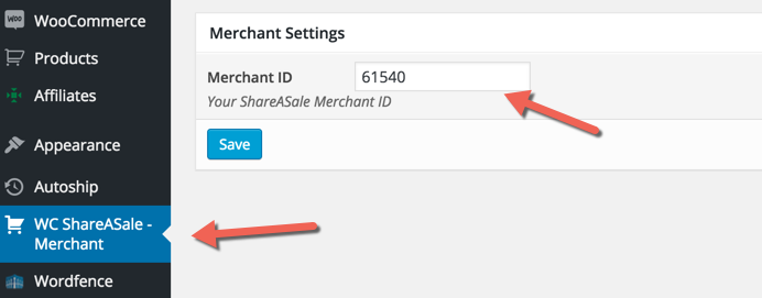 [Screenshot of ShareASale&rsquo;s merchant category browser showing available programs]