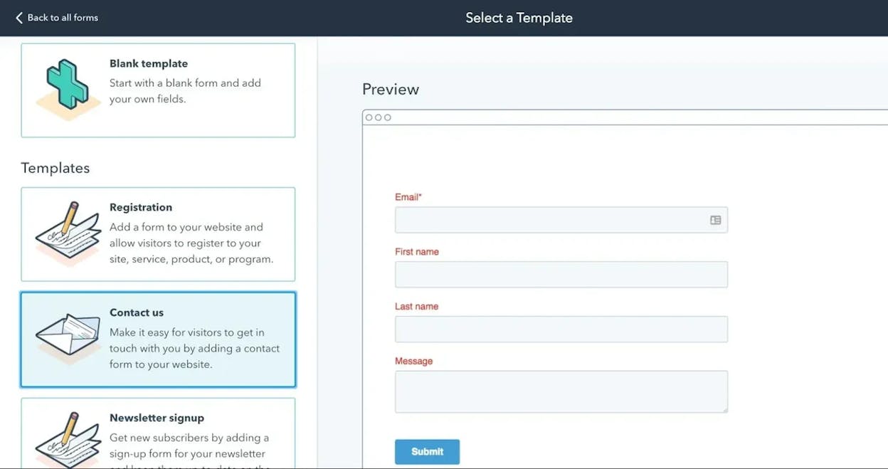 [Screenshot: Simple email sign-up form on a blog sidebar offering a free checklist]