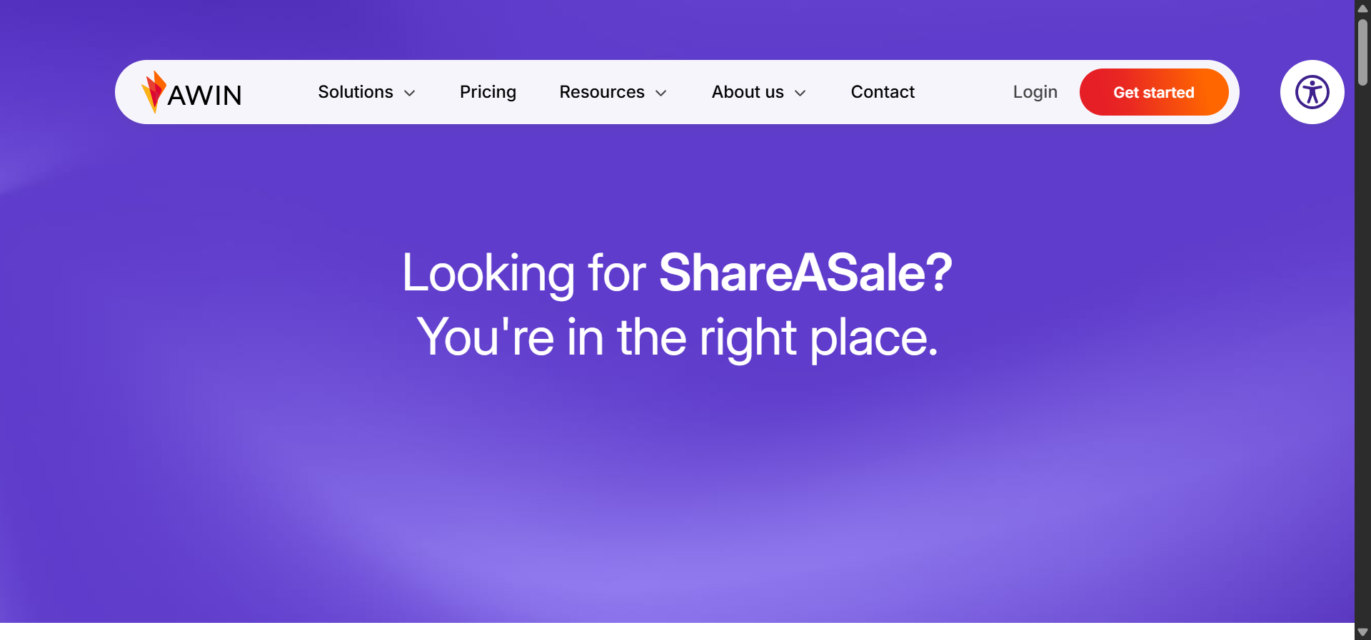 [Screenshot: ShareASale merchant discovery page showing available programs by category]