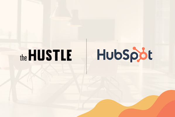 [Screenshot: The My First Million podcast cover art with hosts Sam Parr and Shaan Puri, alongside The Hustle newsletter branding.]